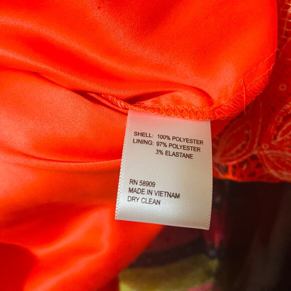 Alex Marie Crystal Embroidered Lace Sleeveless Dress, Sz 4 -- NWT - Picture 9 of 11